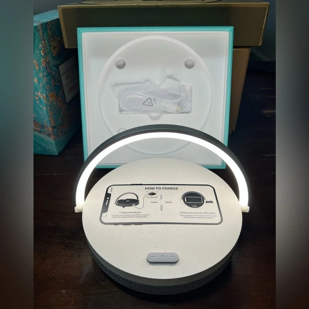 New Ezvalo Wireless Charger Music Lamp